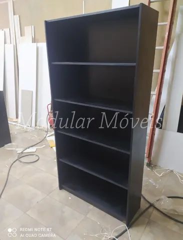 Prateleiras Adega MDF Preto - Foto 2