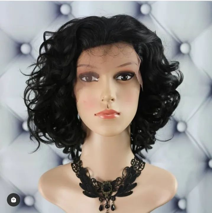 Peruca Lace Front Preta 1B