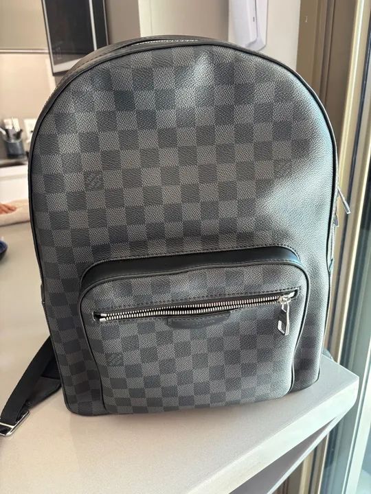 Mochila Louis Vuitton Josh Graphit Original - Foto 2