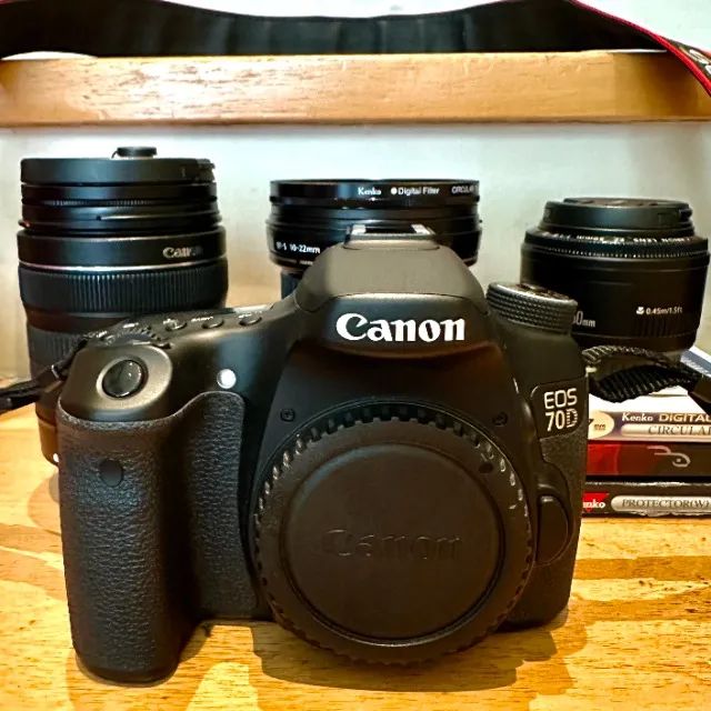 IMPERDIVEL Canon EOS 70D + Lentes