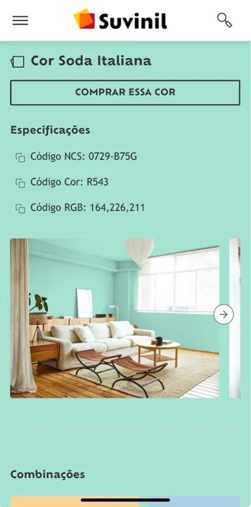 Tinta Acrílica Suvinil Standard 3,6 L - Interior/Exterior - Foto 2