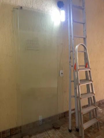 Porta de vidro duas folhas 0,80 por 2,07 e 0,74 por 2,02 - Foto 5