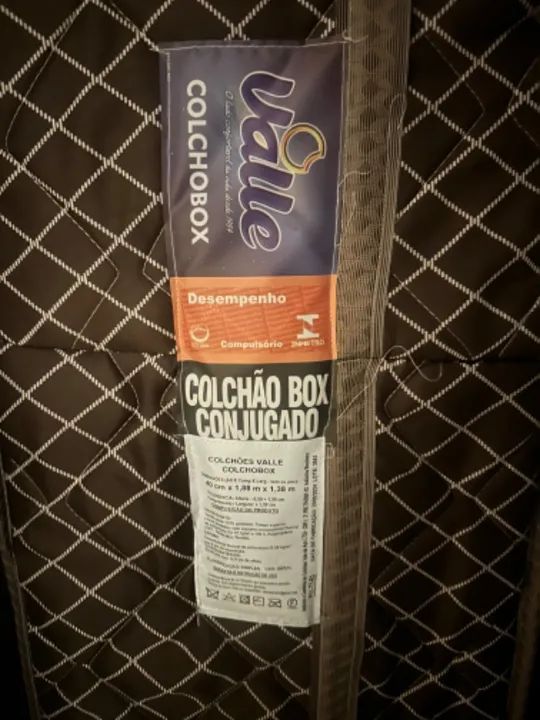 CAMA BOX CONJUGADO NUNCA USADA - Foto 2