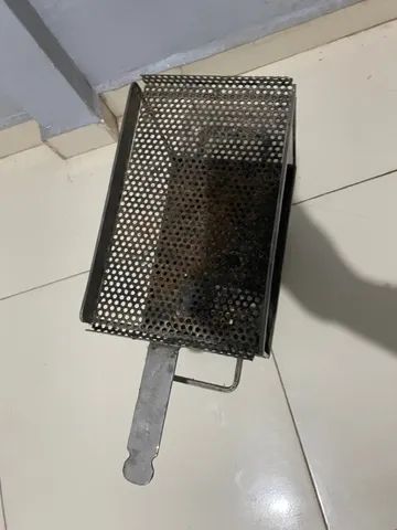 Mini churrasqueira de aço inox  - Foto 4