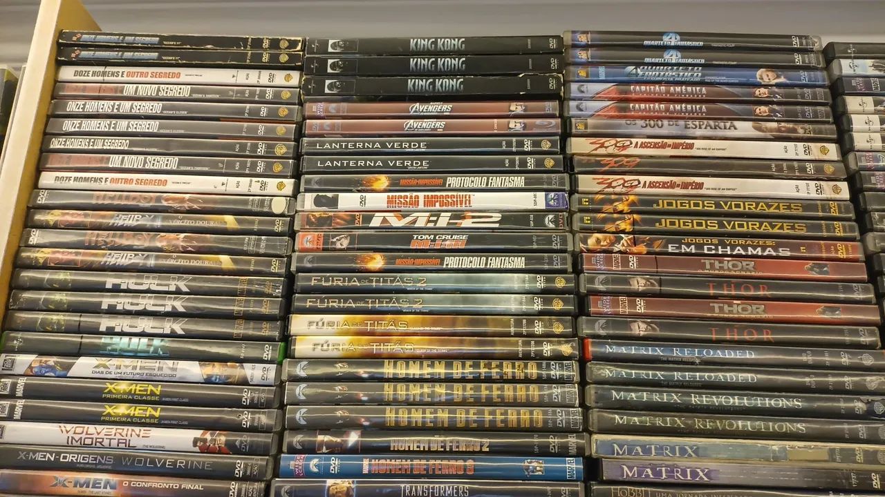 Filmes de super heróis em dvd originais  - Foto 5