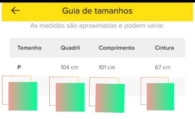 Calça de Viscose estampada NOVA - Foto 4