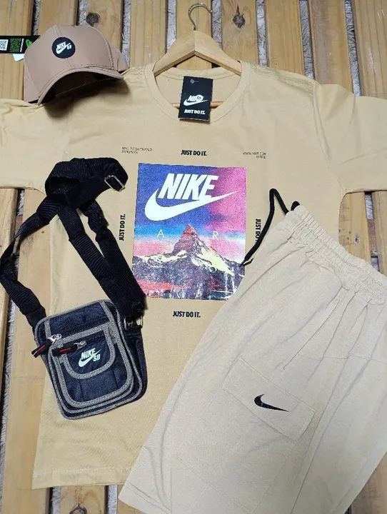 Conjunto Nike - Camiseta, Shorts e Boné ( Loja no centro de Serrinha ) - Foto 4