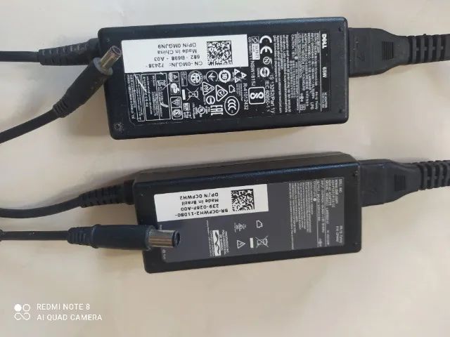 fonte carregador para  vários tipos de notebook da DELL - Aceito Cartao