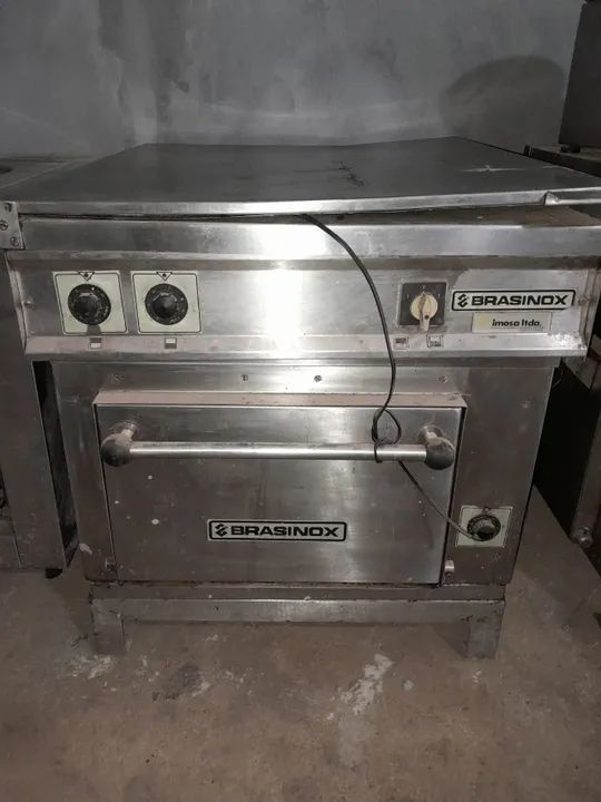 Fogão elétrico Brasinox