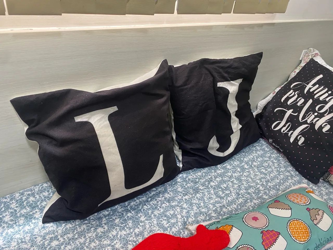 Kit de 7almofadas decorativas e com os enchimentos - Foto 2