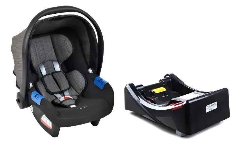 Conjunto Bebê Conforto Touring X E Base Preto - Burigotto  