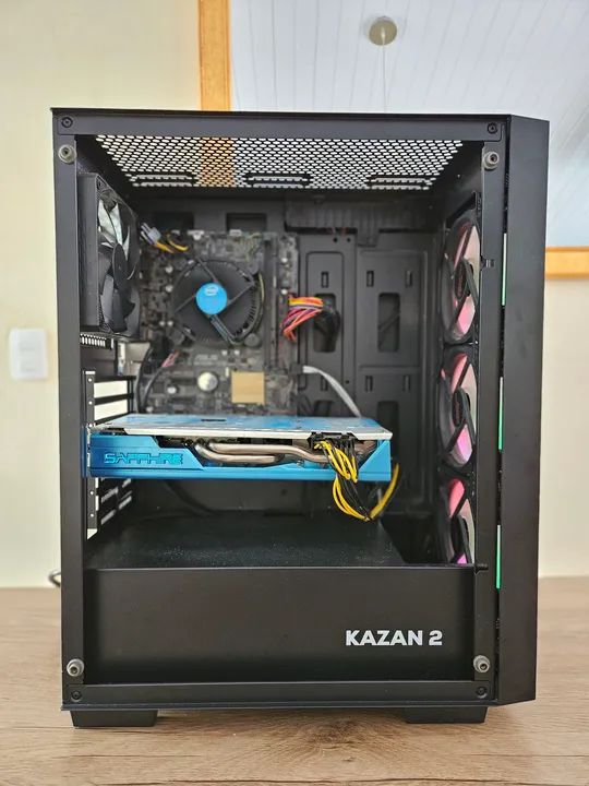 PC Gamer Intel core i5 7400 + RX 580 8GB - Foto 2