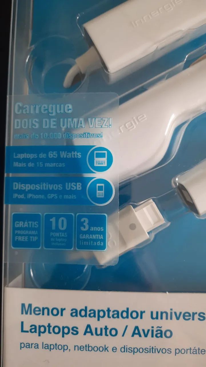 Carregador universal mini 65w inergie lacrado  - Foto 2