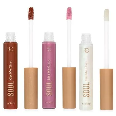 Batom Soul Kiss Me Gloss - Eudora