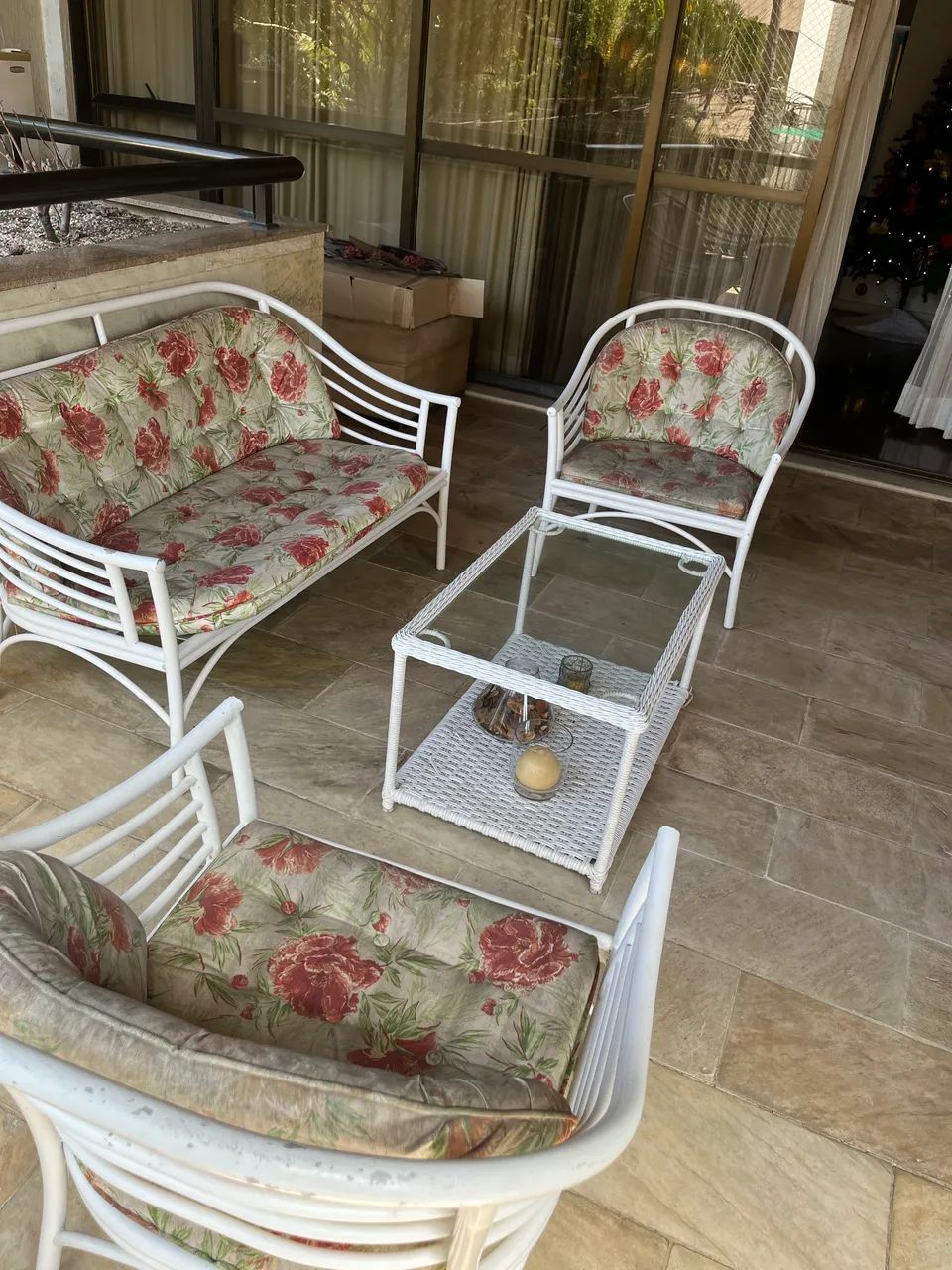 Patio Sofa Set with Coffee Table64728972125313120