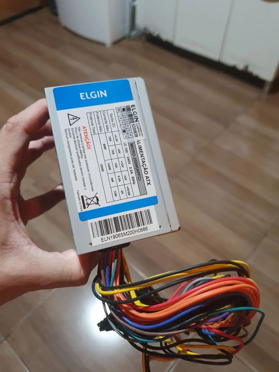 Fonte de alimentação Elgin 200w 