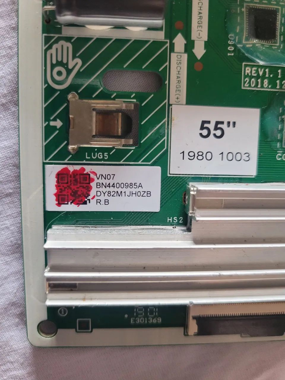 Placa inverter tv samsung Qn55q80rag bn44-00985a - Foto 3