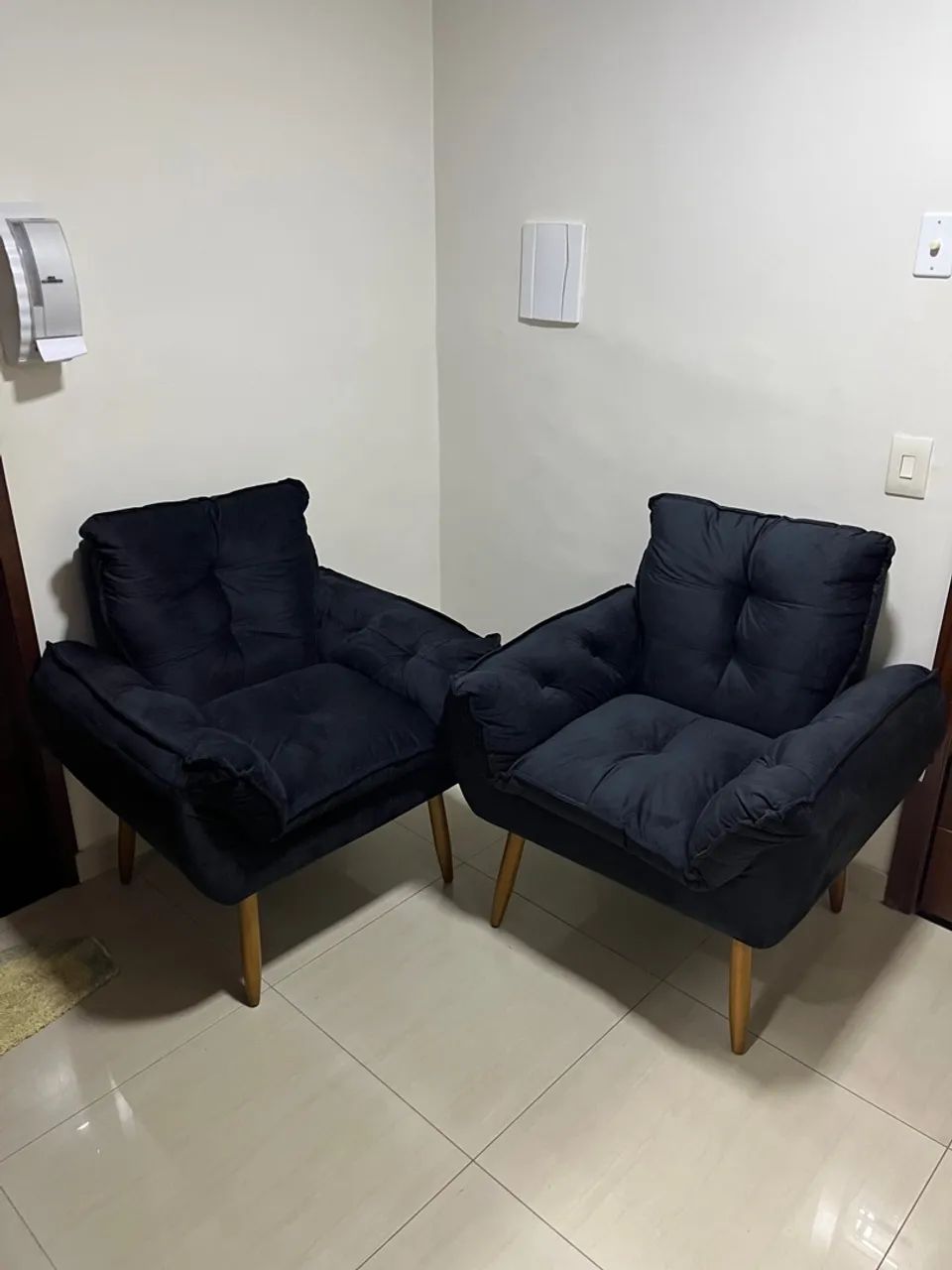 Poltronas em geral pra recepção 