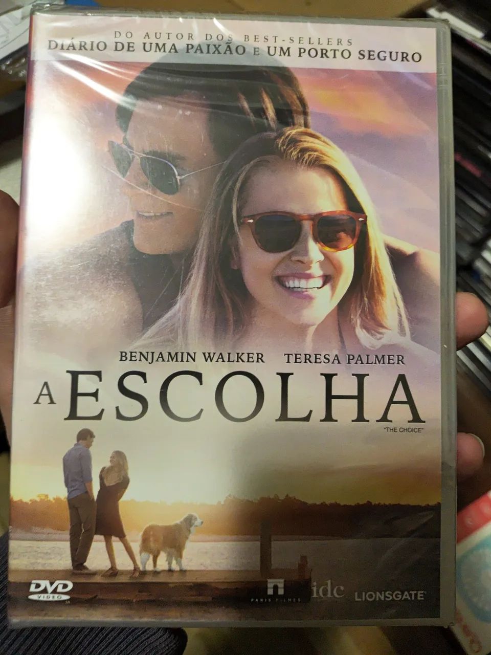 DVD A Escolha - Benjamin Walker e Teresa Palmer (lacrado)