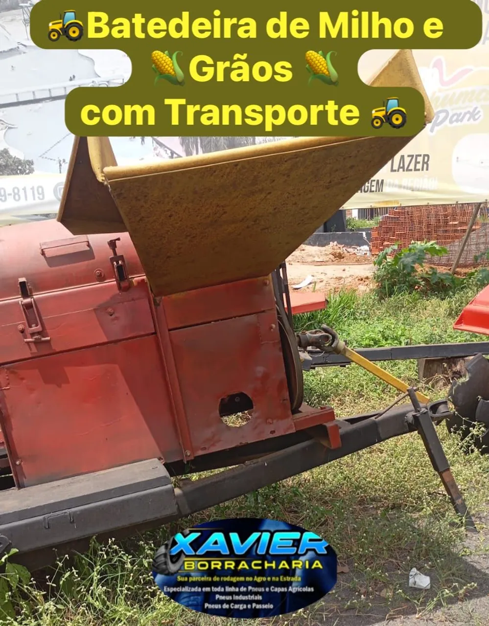 Batedeira de Milho Com Transporte
