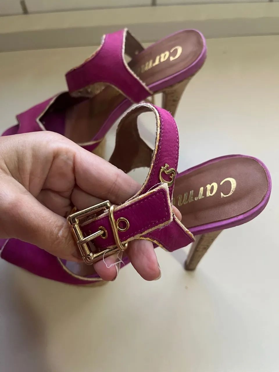 Sandálias Carmen Steffens Rosa - Foto 3