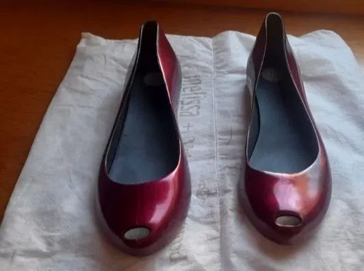Melissa Open Toe - Vermelho