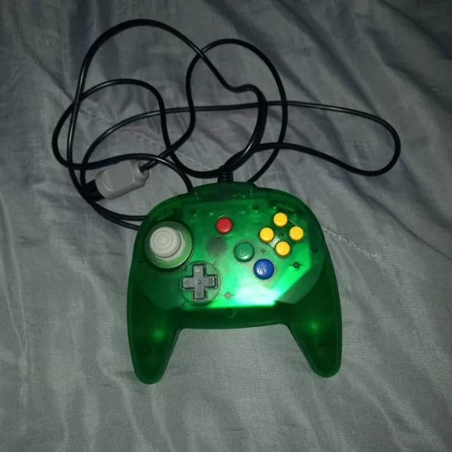 Controle Nintendo 64 Verde - Modelo Game Cube