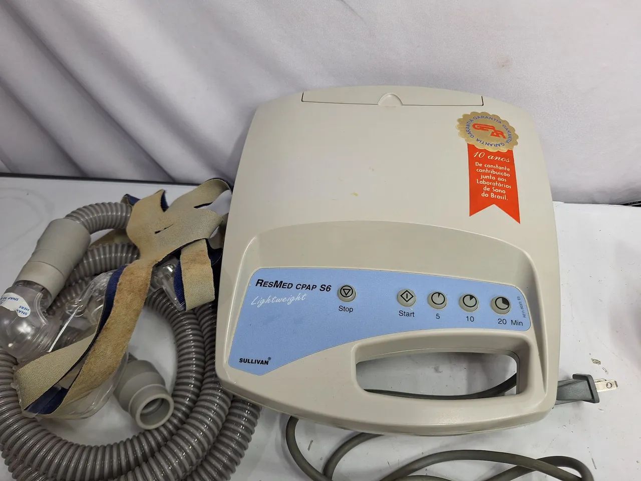 Resmed cpap s6 sullivan muito novo Apneia do Sono  - Foto 6