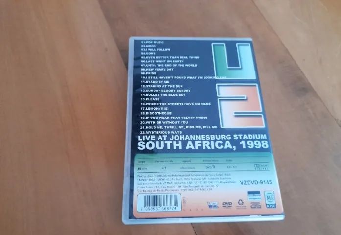DVD U2 South Africa - Foto 2