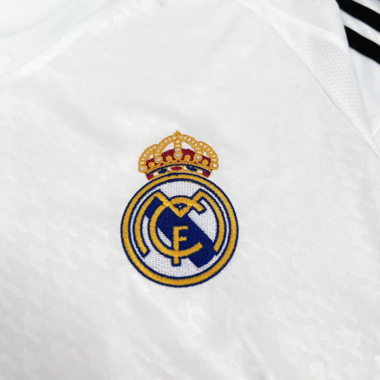 Camisa Real Madrid Branca 2024 G - Foto 4