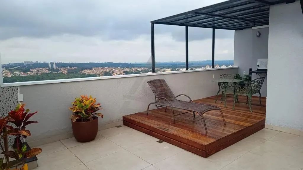 Cobertura para aluguel possui 100m² com 2 quartos
