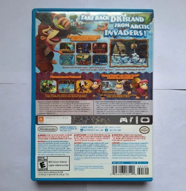 Donkey Kong Country Tropical Freeze Nintendo Wii U Original - Foto 3