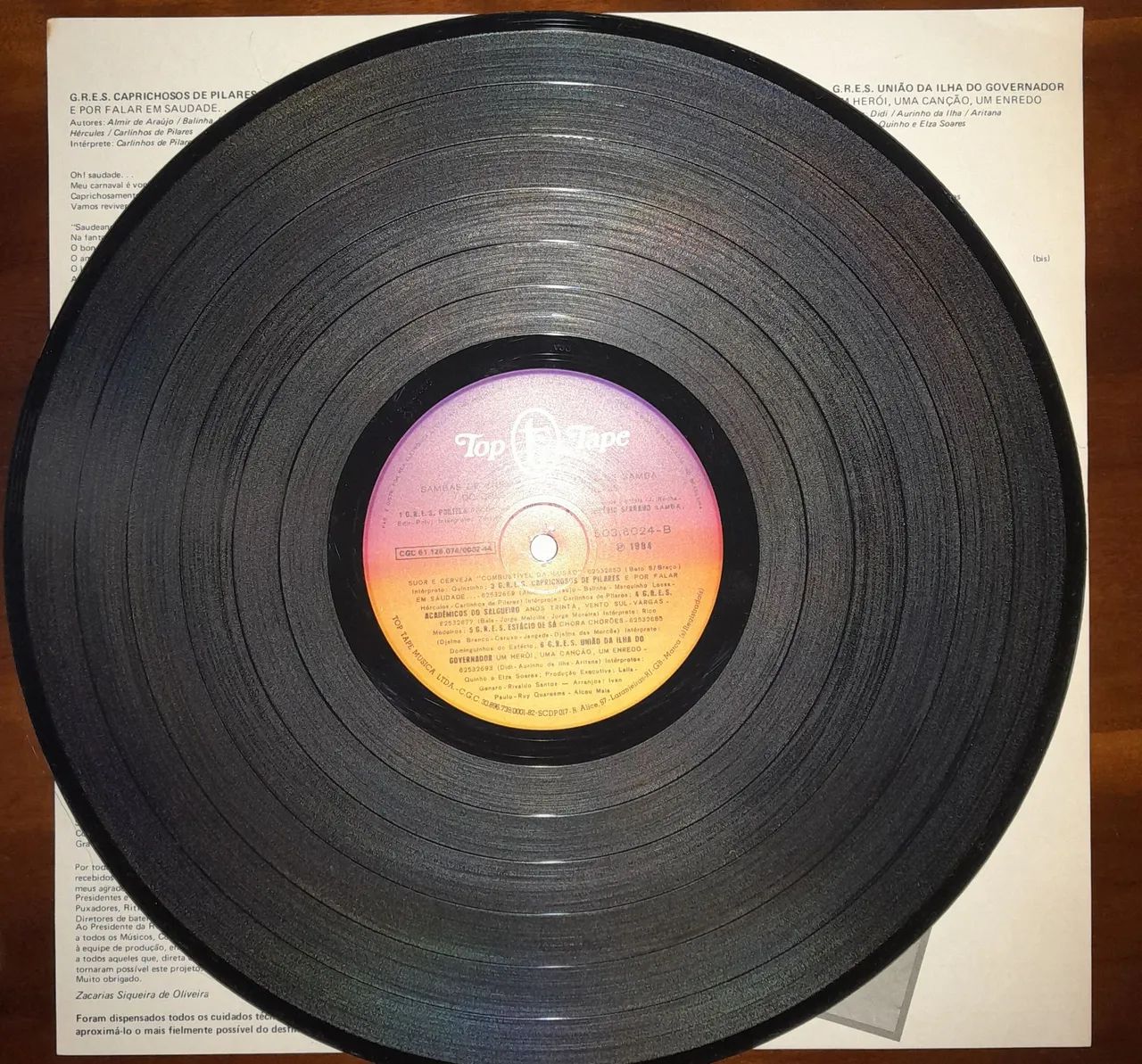 Vinil Sambas de Enredo - Carnaval 85 - Foto 5