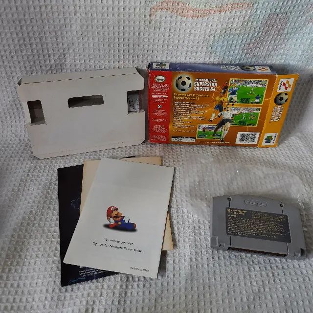 JOGO N64 INTERNATIONAL SUPER STAR SOCCER 64 CIB - Foto 2