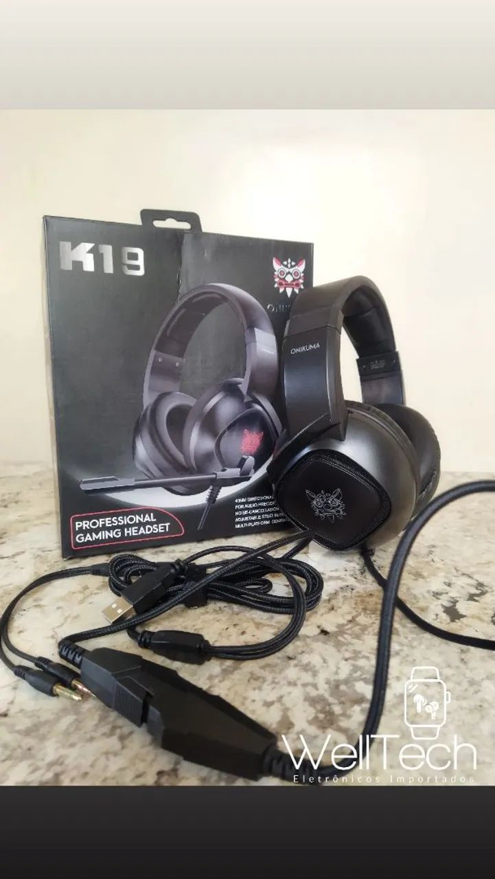 Headset Gamer Onikuma K19 - Novo - Foto 4