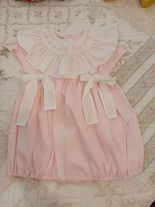 Macacão novo com etiqueta, marca Ximena, tam 8 a 12 m