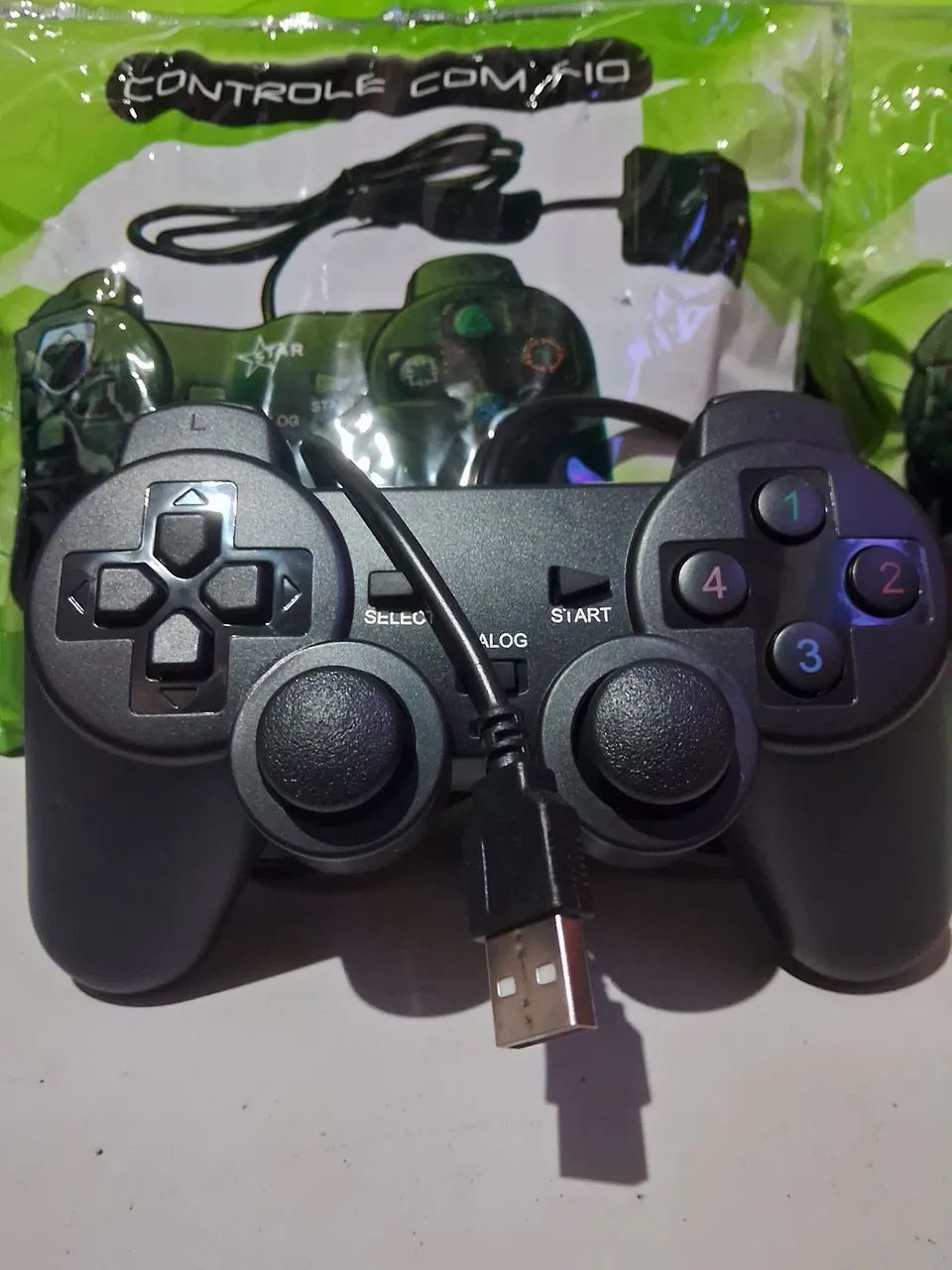 Controle USB para Video Game - Compatível - Foto 5