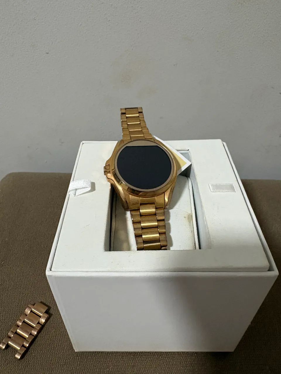Relógio Michael Kors Acesses Dourado - Foto 3