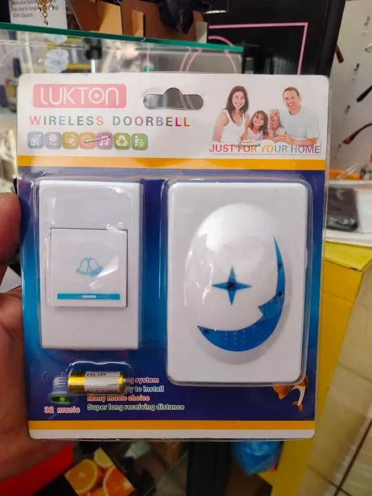 Campainha Sem Fio LUKTON - Segurança para sua casa
