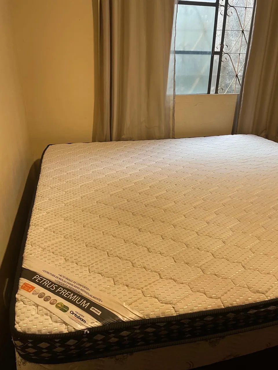 Cama Box Super King Size Ortobom Petrus Premium