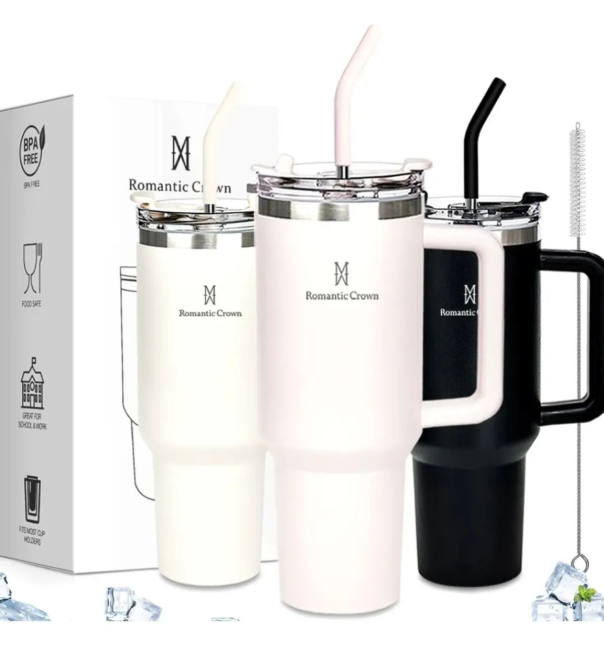 Copo Térmico Romantic Crown 1200ml - Foto 2