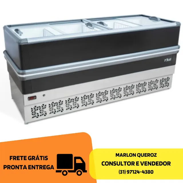 Ilha de Congelados 2 Metros Polar Dupla Ação