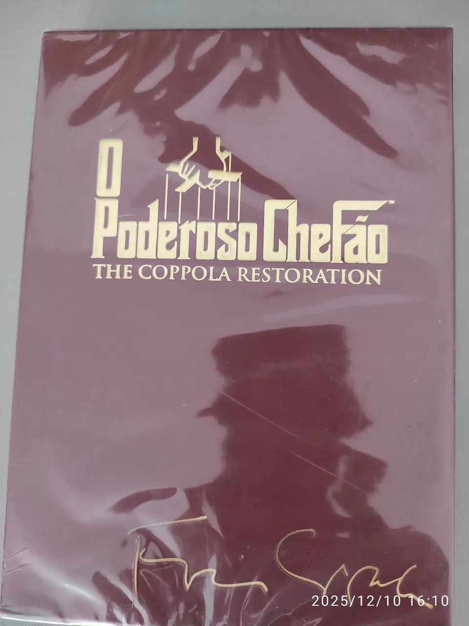DVD Trilogia o Poderoso Chefão lacrado 
