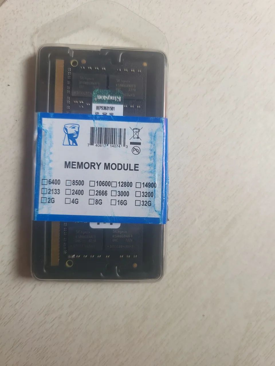 Memoria 16gb ddr4 notebook