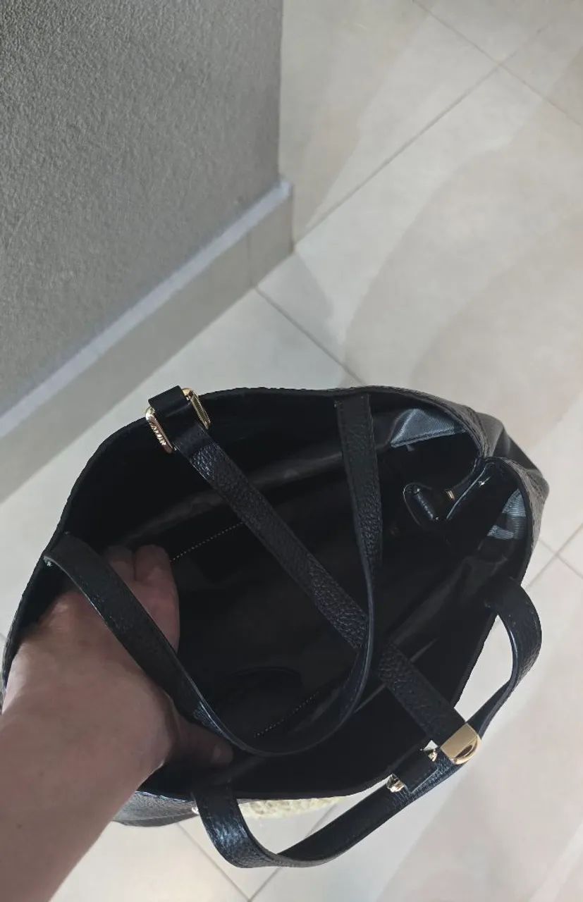 Bolsa média preta  - Foto 2