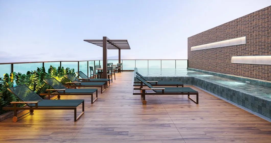 Apartamento a 1 quadra da praia 62 m² quarto/sala em Jatiúca - Maceió - AL - Foto 3