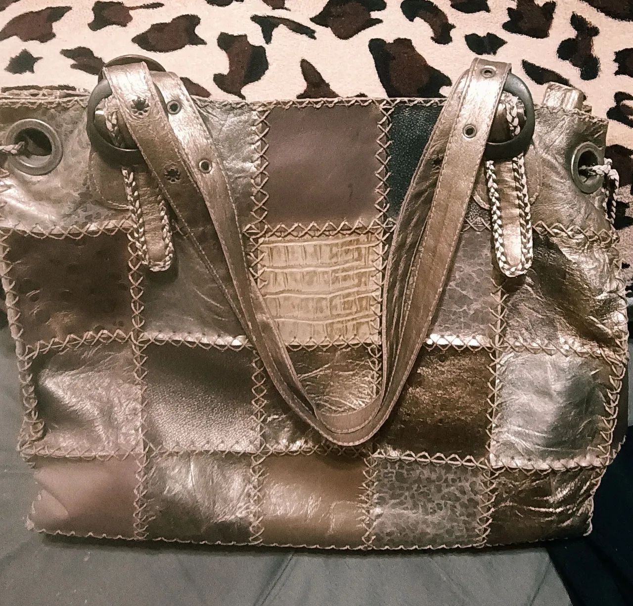 Bolsa Couro - Linda 