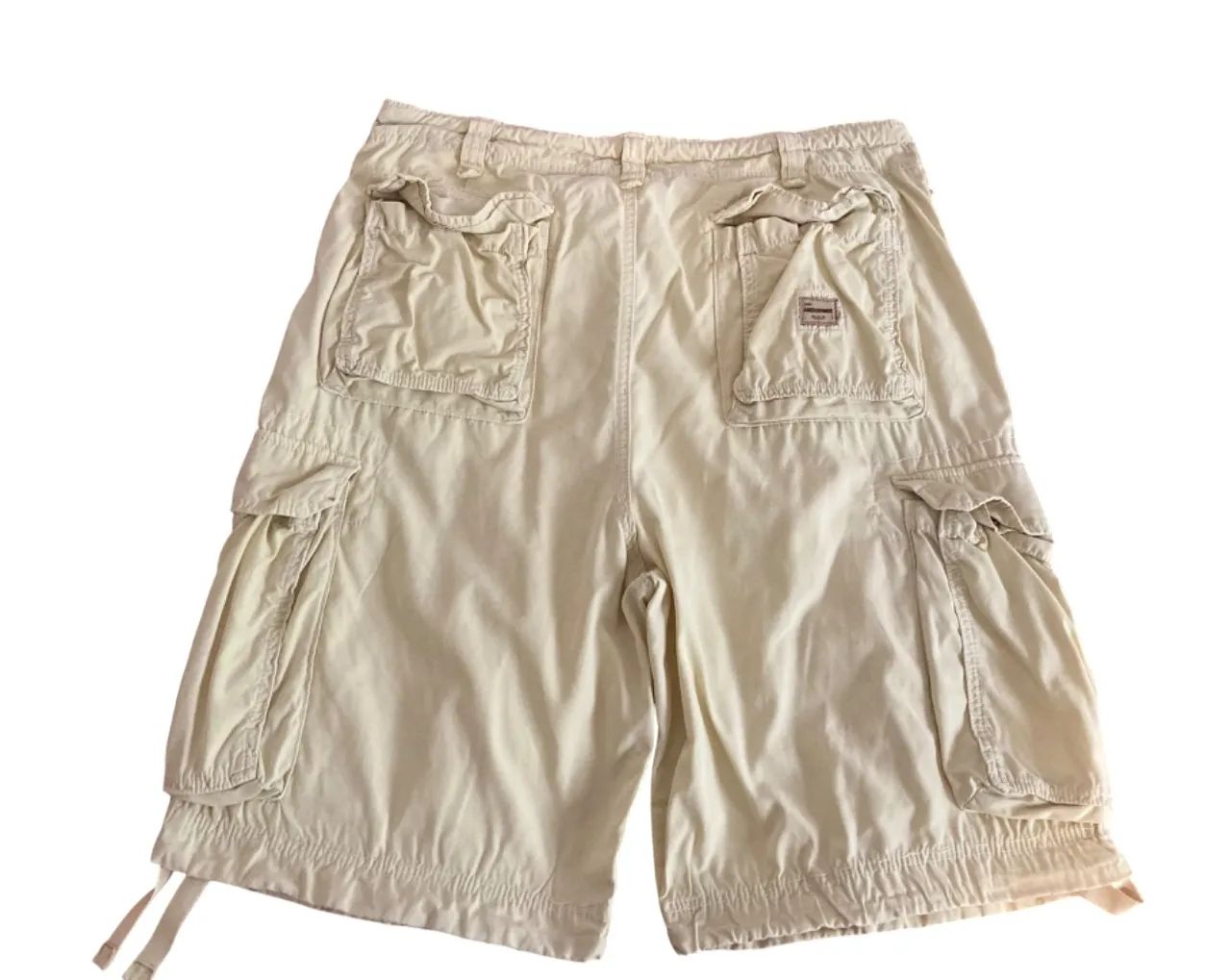 Bermuda Cargo Vintage Bege Abercrombie & Fitch - Foto 2