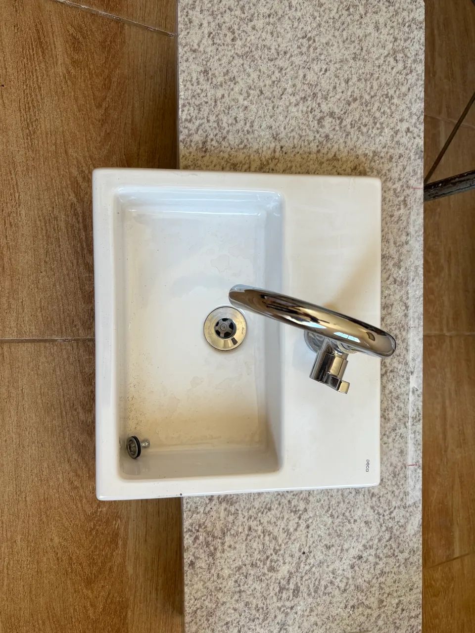 Pia de granito para lavabo - completa 64352544060290123