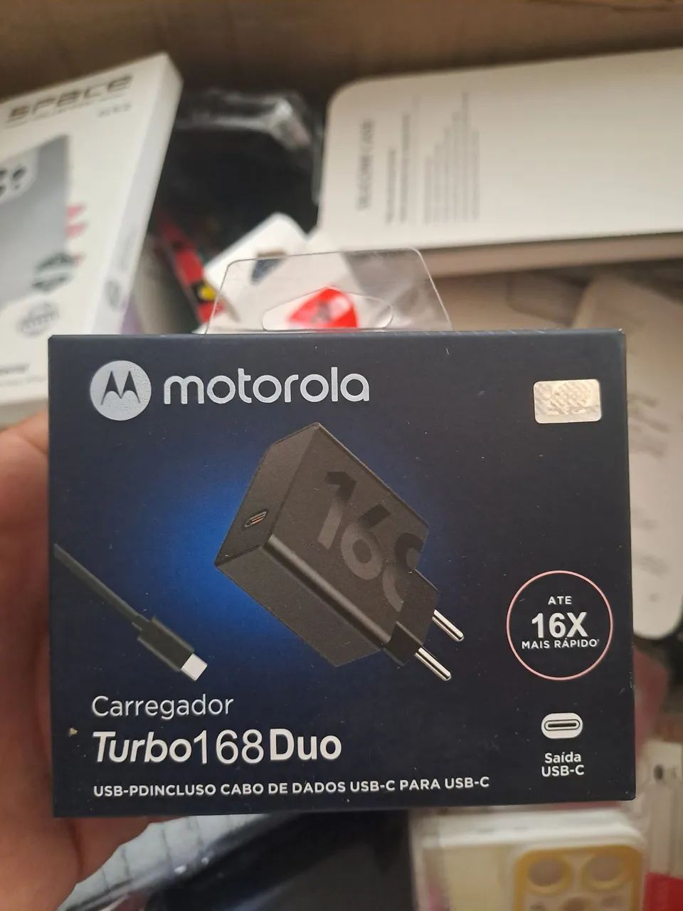 Vende Se Carregador Motorola 168W Tipo C. - Foto 2